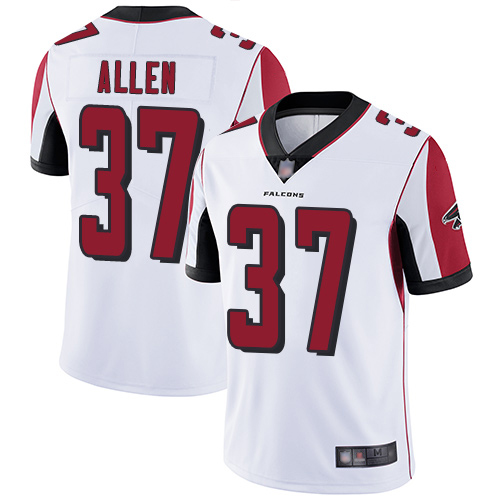 Atlanta Falcons Limited White Men Ricardo Allen Road Jersey NFL Football #37 Vapor Untouchable